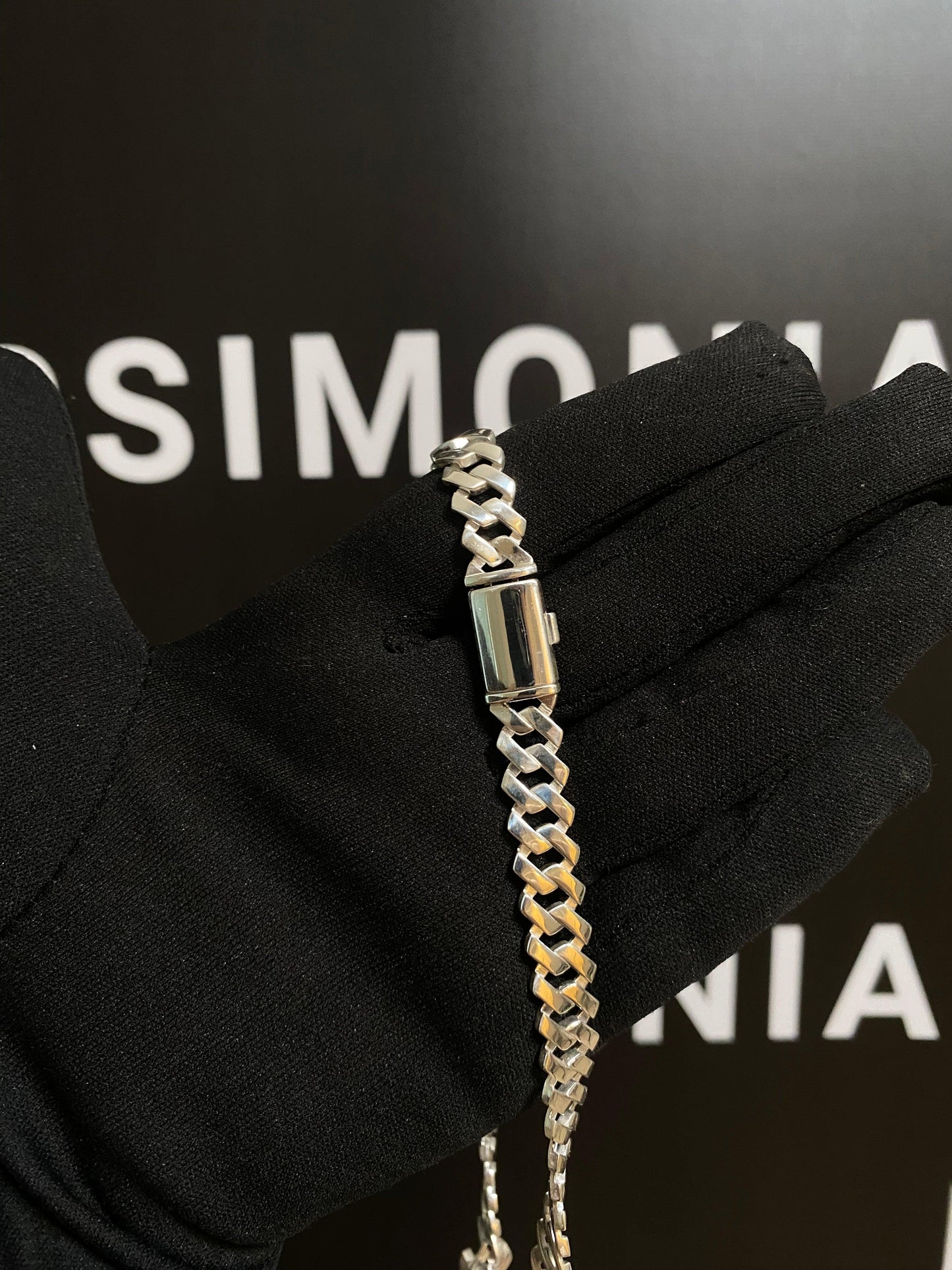 10mm Silver Miami Link Chain