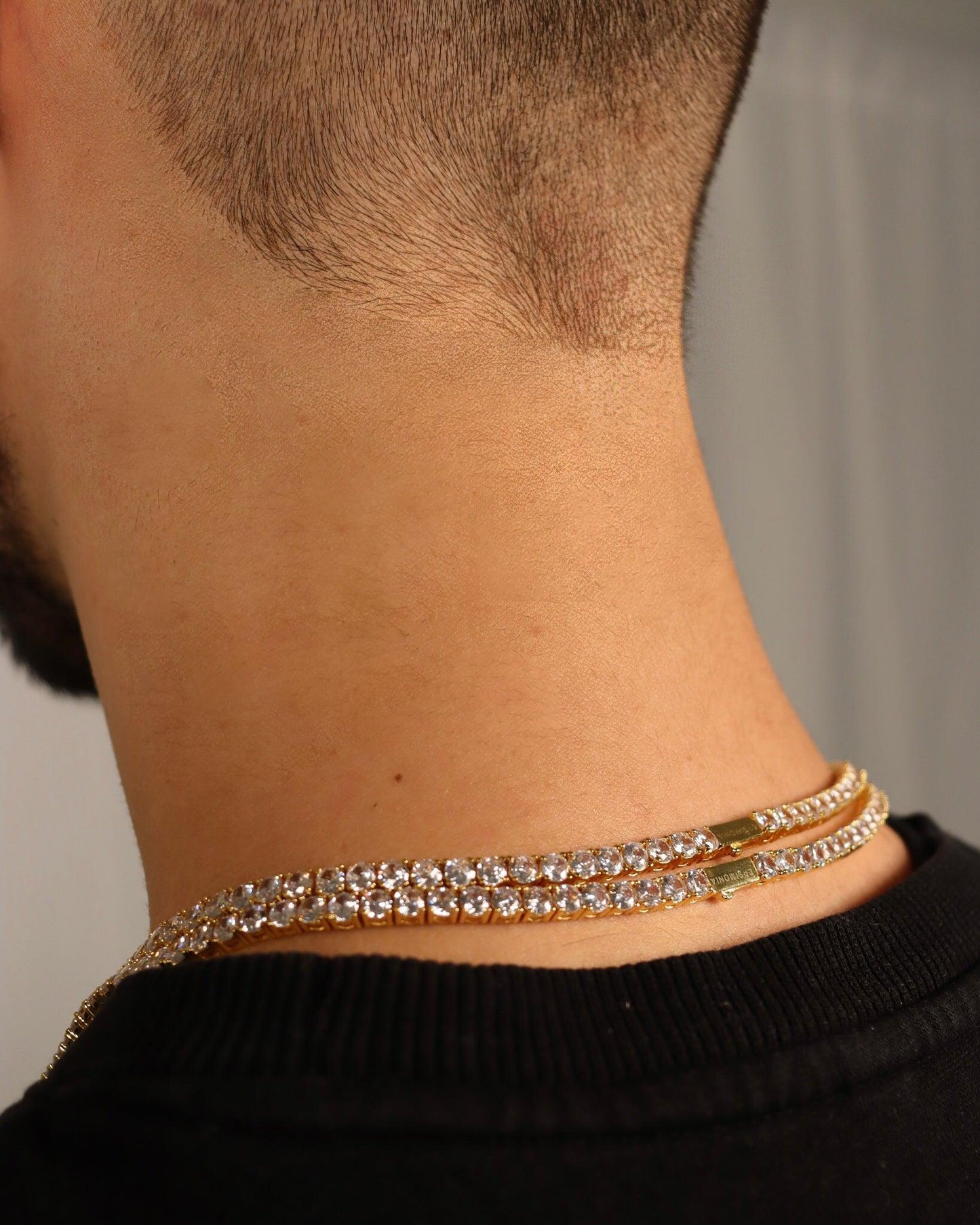 TENNIS NECKLACE 4MM - Epsimonia