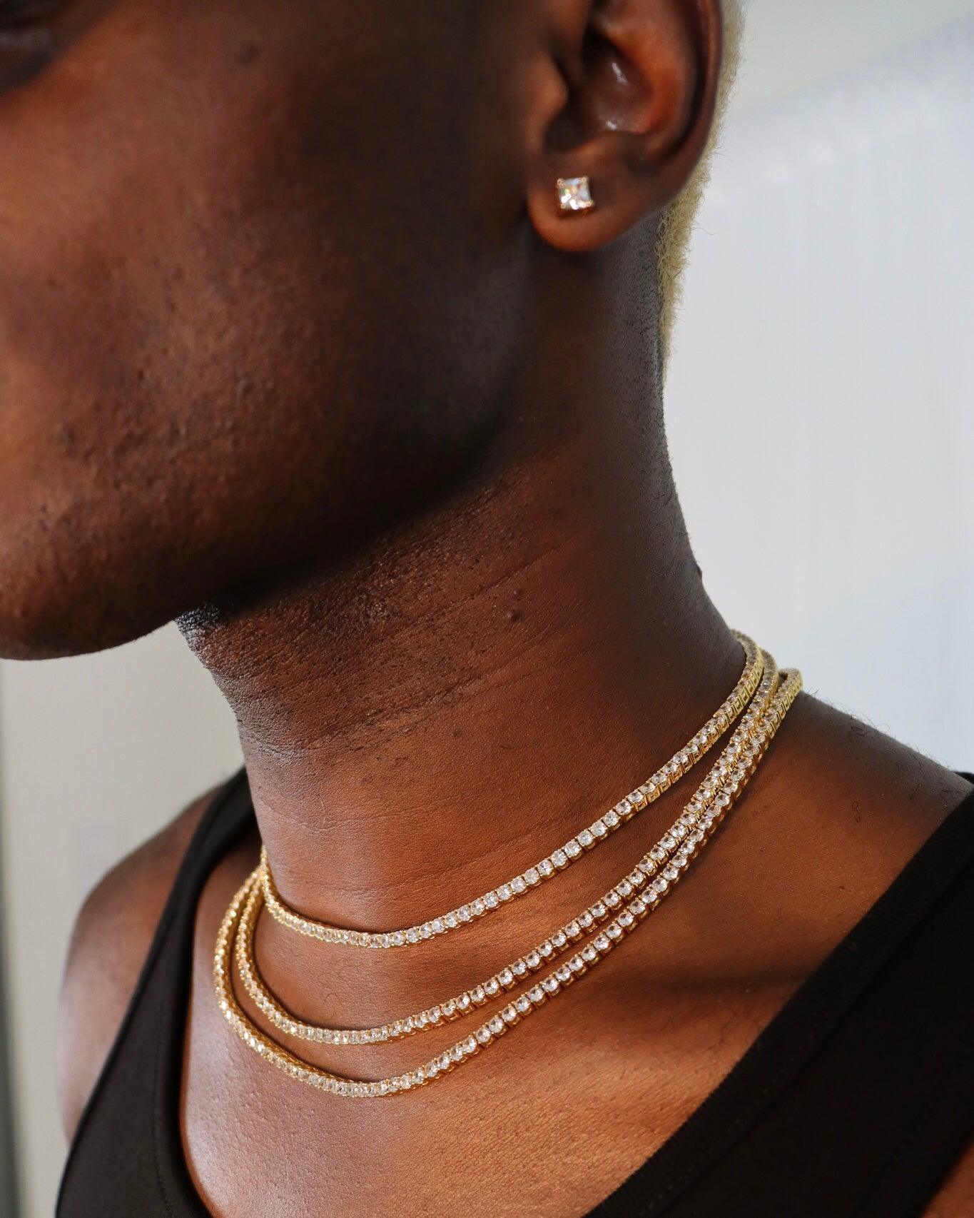 TENNIS NECKLACE MINI - Epsimonia