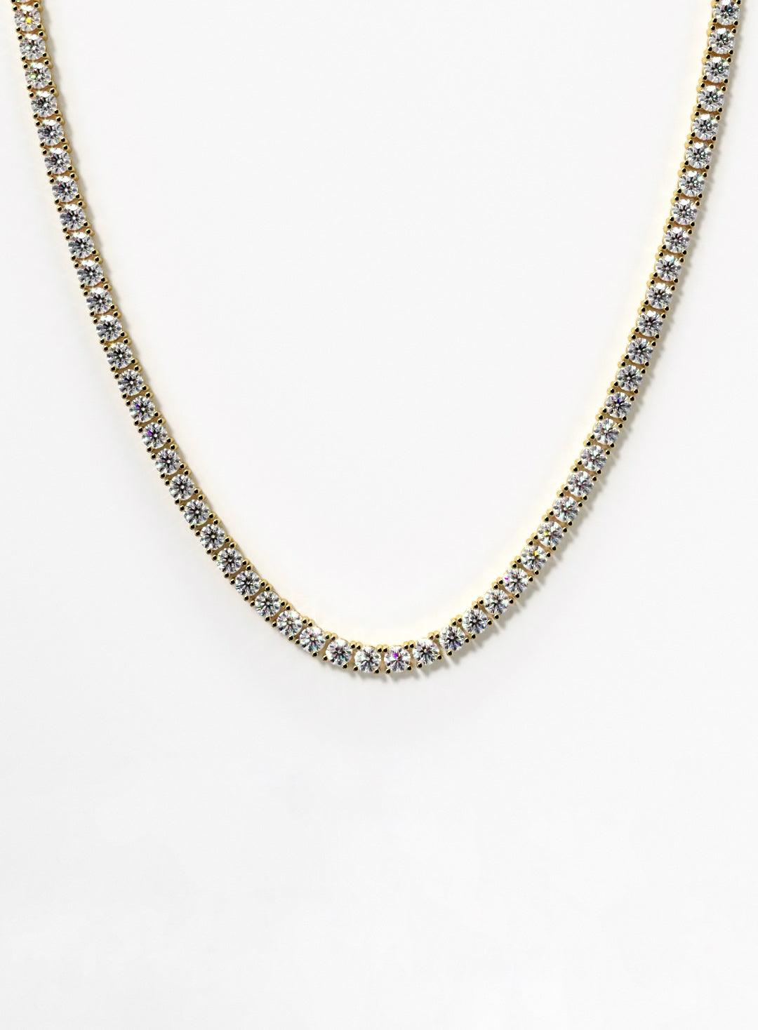 TENNIS NECKLACE 4MM - Epsimonia