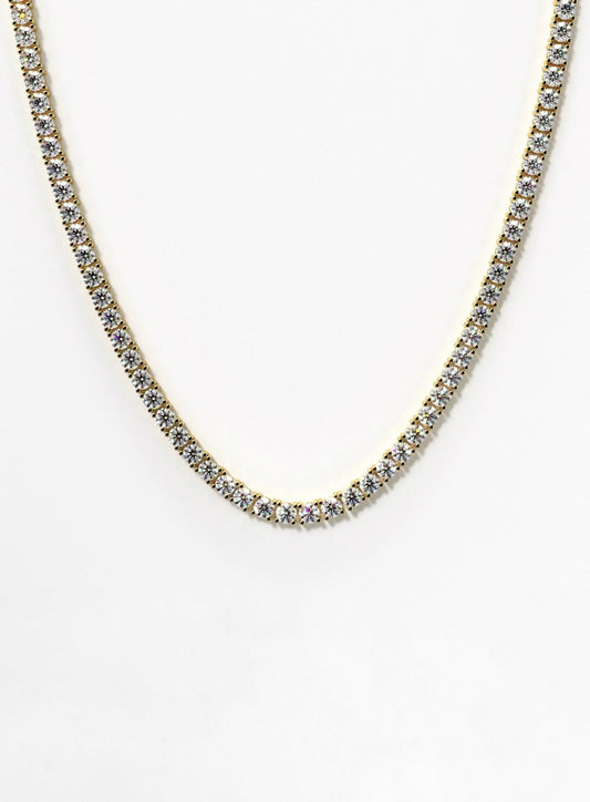 TENNIS NECKLACE 4MM - Epsimonia