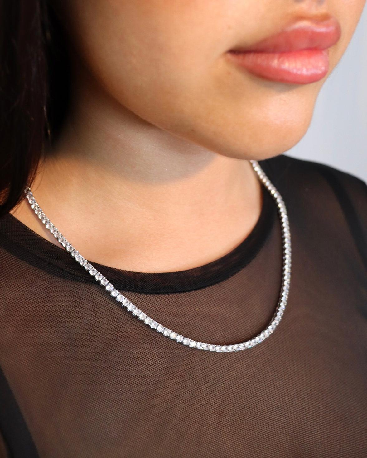 TENNIS NECKLACE MINI - Epsimonia
