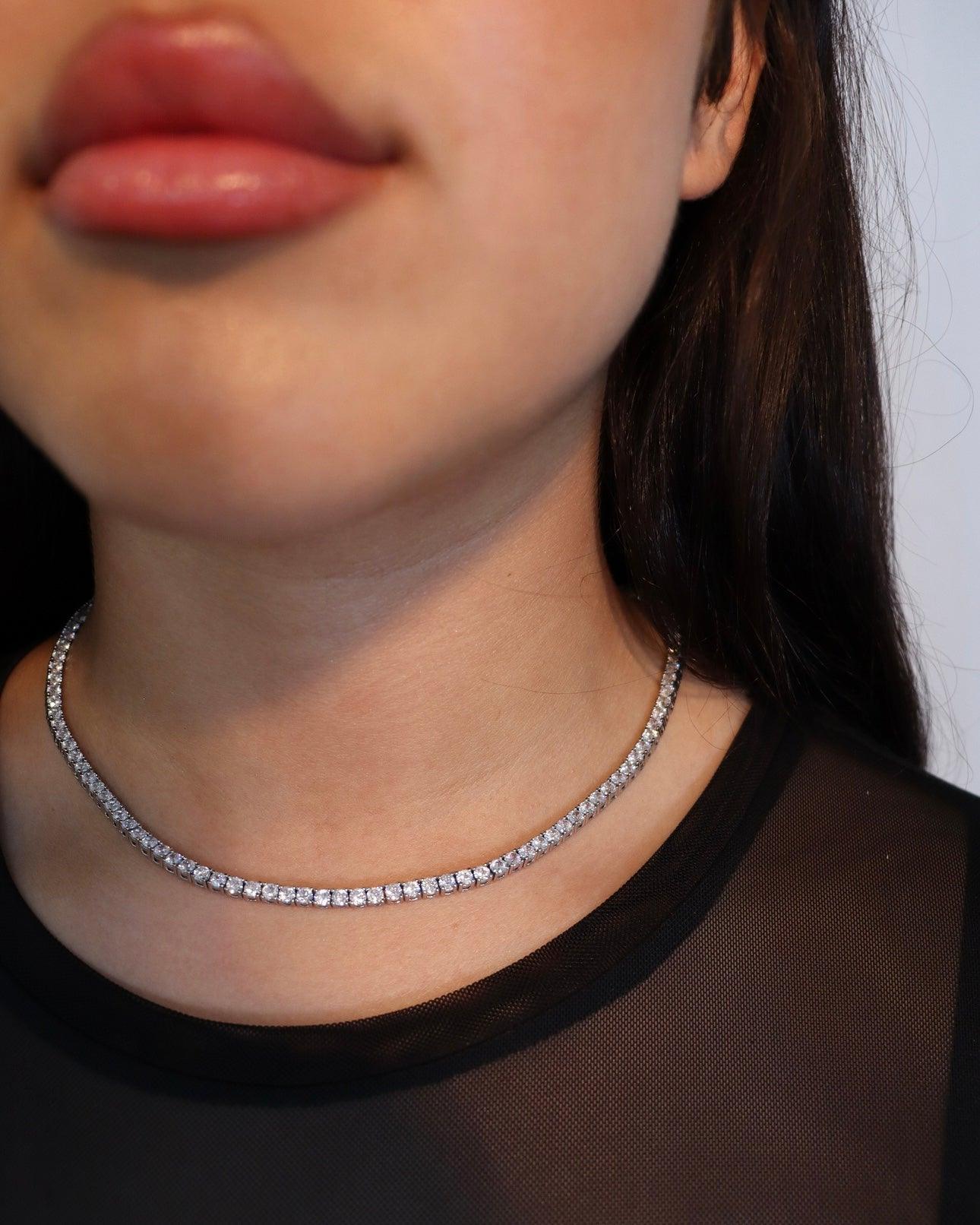 TENNIS NECKLACE MINI - Epsimonia